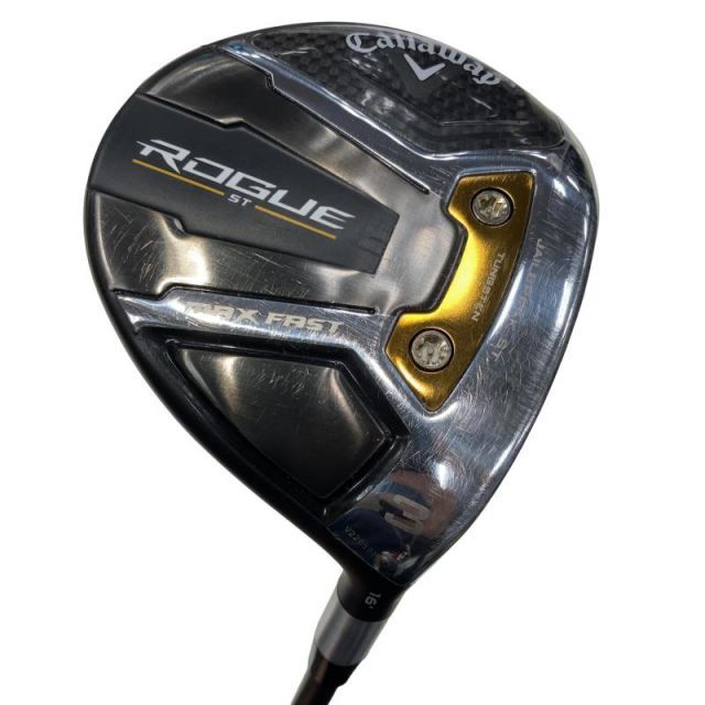 【中古】 キャロウェイ ROGUE ST MAX FAST 3W フェアウェイウッド FW SPEEDER NX 40 for CW(ROGUE ST FW) (フレックスS) メンズ 男性用 右利き 右用 Cランク ゴルフクラブ