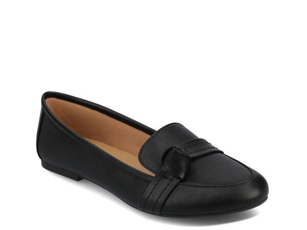 ジュルネ コレクション レディース シューズ スリッポン・ローファー Journee Collection Marci Loafer Black ブラック
