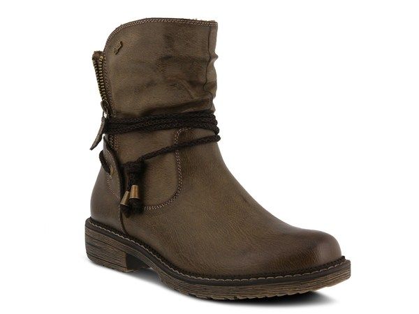 スプリングステップ レディース シューズ ブーツ・レインブーツ Spring Step Kathie Bootie Taupe トープ