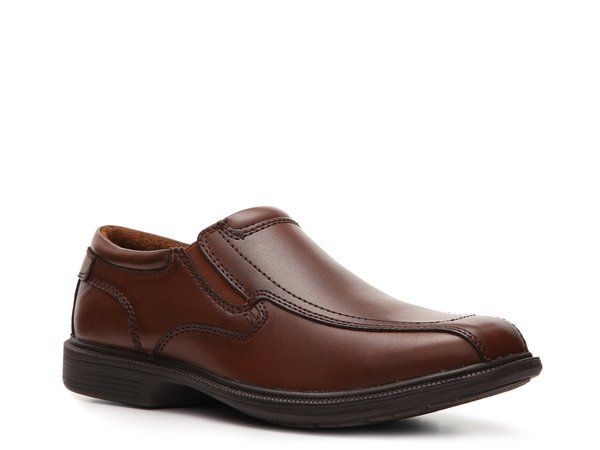 ノンブッシュ メンズ シューズ スリッポン・ローファー Nunn Bush Bleeker St SlipOn Cognac