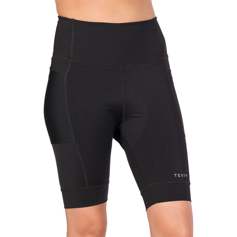 テリーバイサイクル レディース ボトムス ハーフパンツ・ショーツ Terry Bicycles HiRise Holster Short Womens Black ブラック