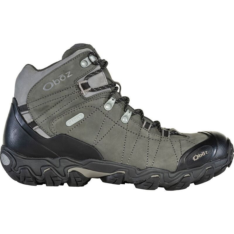 オボズ メンズ シューズ ブーツ・レインブーツ Oboz Bridger Mid BDry Hiking Boot Mens Charcoal チャコール