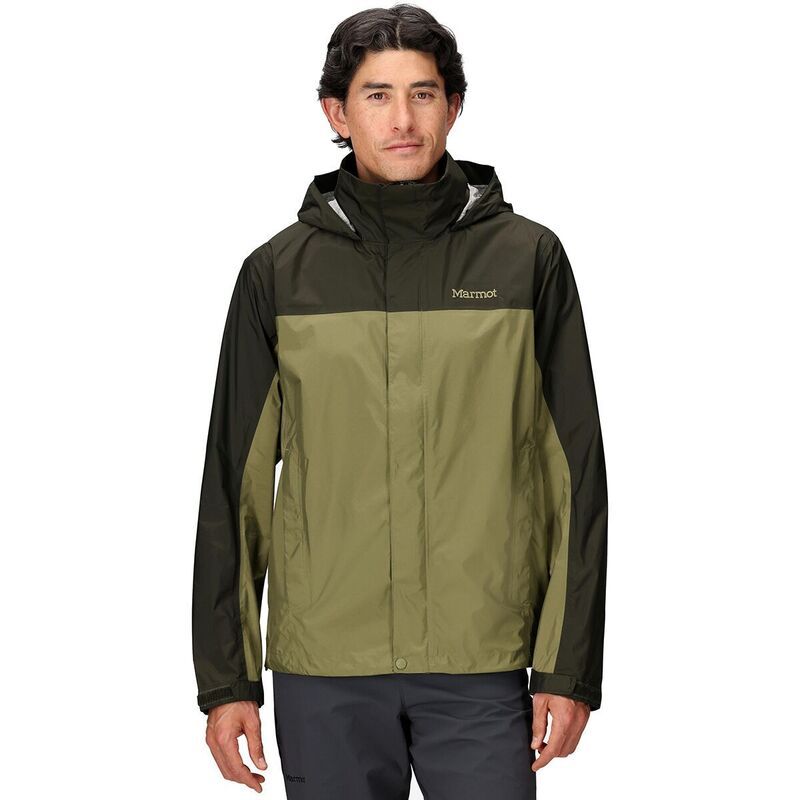 マーモット メンズ アウター ジャケット・ブルゾン ジャケット Marmot PreCip Eco Jacket Mens Rosin GreenOlive Grove グリーン
