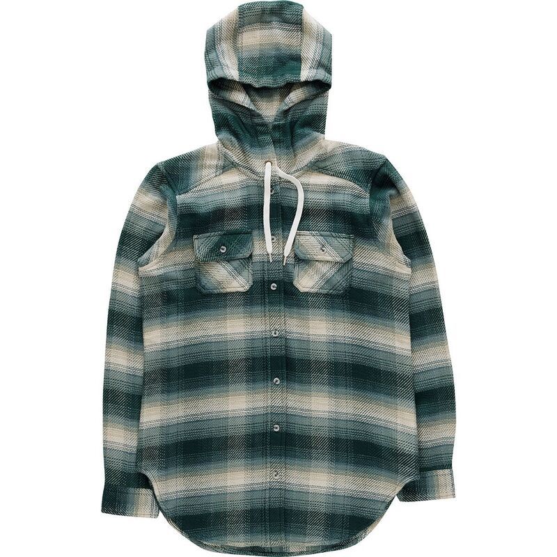 カブー レディース トップス Tシャツ KAVU Jess Hooded Shirt Womens Greenwood