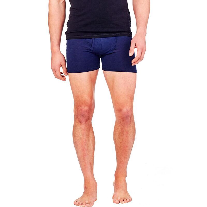 アイスブレーカー メンズ アンダーウェア ボクサーパンツ Icebreaker Anatomica Boxer Fly Mens Midnight Navy2