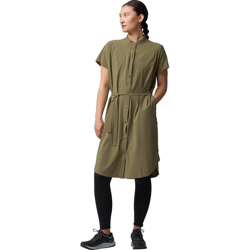 フェールラーベン レディース トップス ワンピース Fjallraven Abisko Fjall Dress Womens Green グリーン