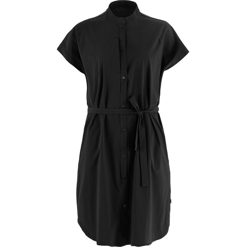 フェールラーベン レディース トップス ワンピース Fjallraven Abisko Fjall Dress Womens Black ブラック