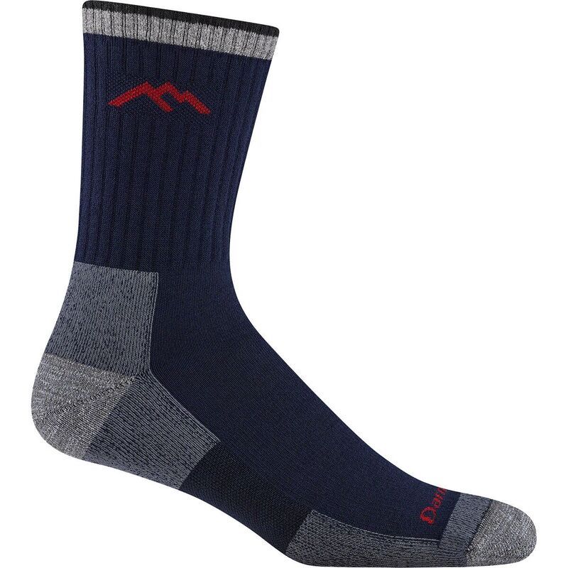 ダーンタフ メンズ アンダーウェア 靴下 Darn Toughiker Coolmax Micro Crew Cushion Sock Mens Navy ネイビー
