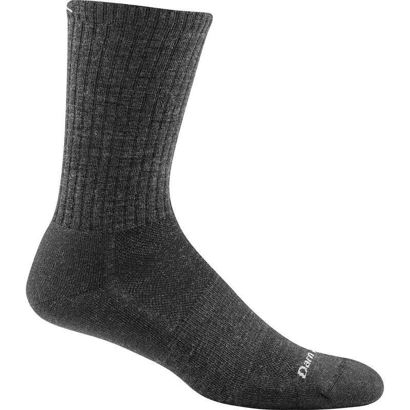 ダーンタフ メンズ アンダーウェア 靴下 Darn Tough The Standard Crew Light Cushion Sock Mens Charcoal チャコール