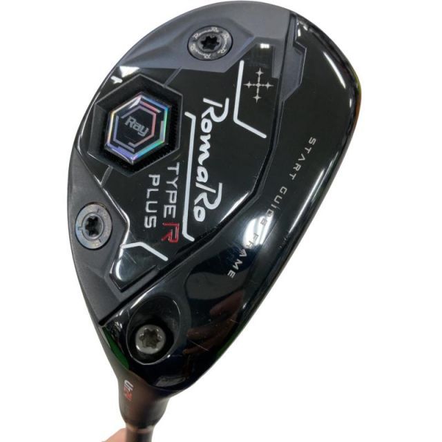 【中古】 RomaRo RomaRo Ray TYPE R PLUS 24° ユーティリティ UT 純正特注シャフト (フレックスR) メンズ 男性用 右利き 右用 Cランク ゴルフクラブ