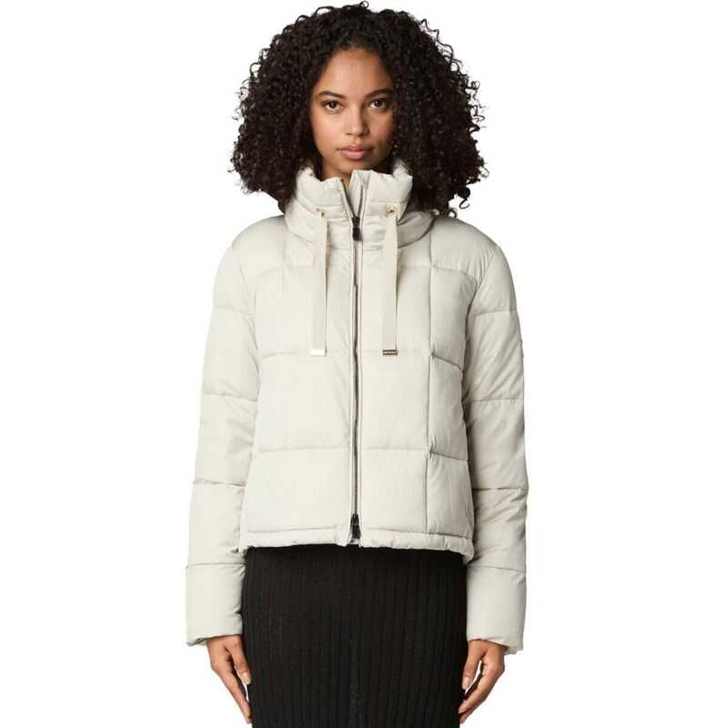 セイブ ザ ダック レディース アウター ジャケット・ブルゾン ジャケット Save The Duck Lobelia Puffer Jacket Womens Rainy Beige ベージュ