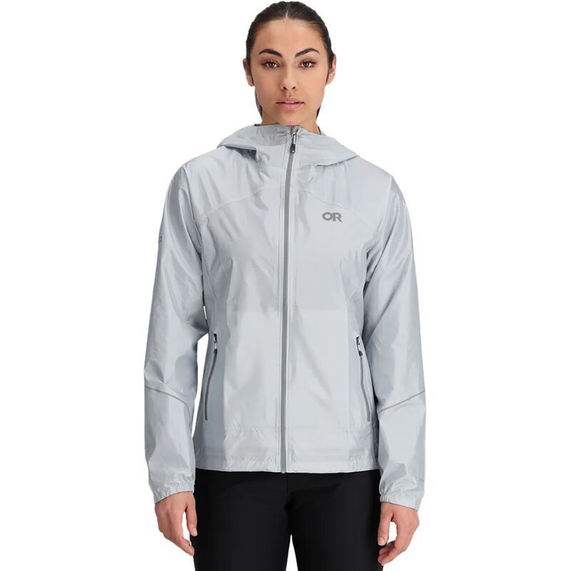アウトドアリサーチ レディース アウター ジャケット・ブルゾン ジャケット Outdoor Research Helium Rain Jacket Womens Titanium