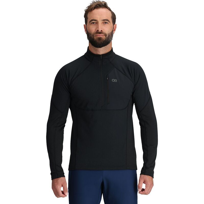 アウトドアリサーチ メンズ アウター ジャケット・ブルゾン フリース ジャケット Outdoor Research Deviator Fleece 12Zip Jacket Mens Black ブラ 28,470円