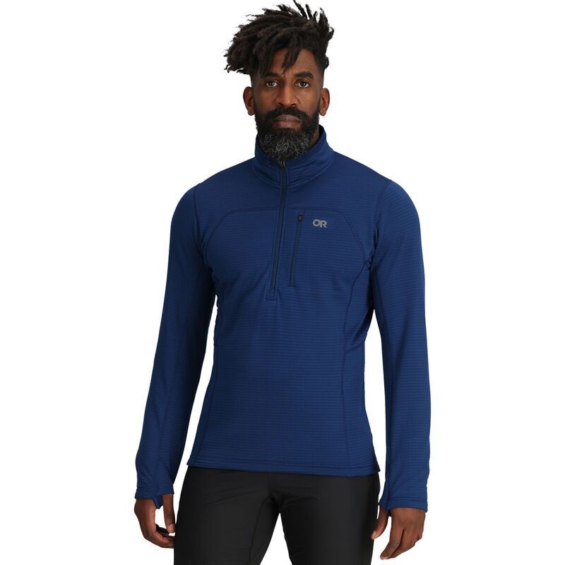 アウトドアリサーチ メンズ アウター ジャケット・ブルゾン フリース ジャケット Outdoor Research Vigor Grid Fleece HalfZip Jacket Mens Ceno