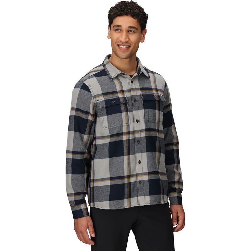 アウトドアリサーチ メンズ トップス シャツ Outdoor Research Feedback Flannel Twill Shirt Mens Dark Navy Plaid ネイビー