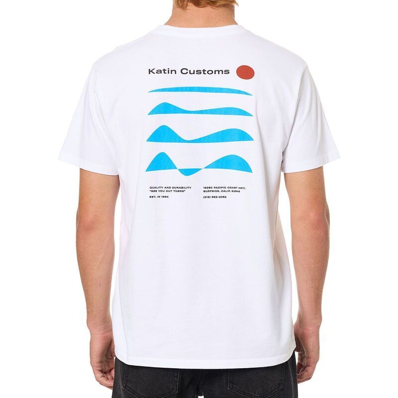ケイティン メンズ トップス Tシャツ Katin Frequency TShirt Mens White ホワイト