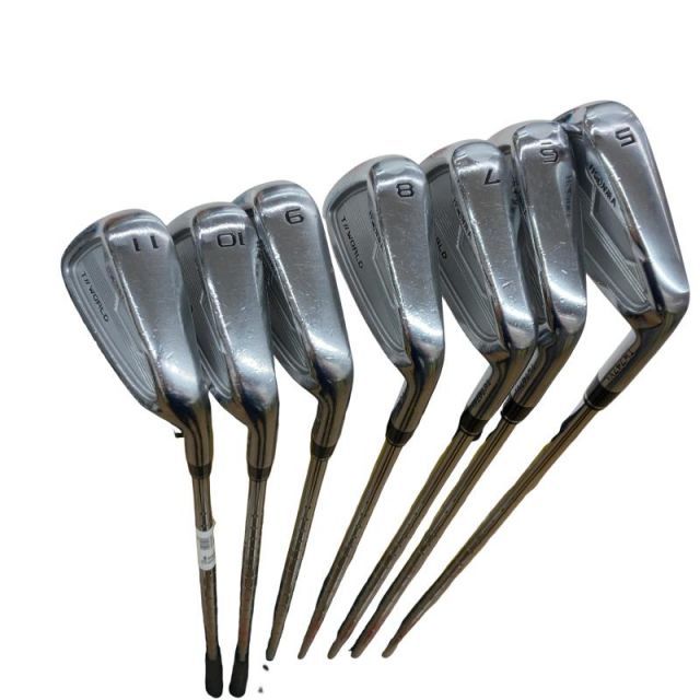 【中古】 本間ゴルフ TOUR WORLD TW747Vx 8S アイアンセット IR NS PRO MODUS3 FOR T//WORLD (フレックスS) メンズ 男性用 右利き 右用 Cランク ゴルフクラブ