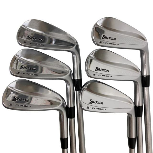 【中古】 ダンロップ SRIXON Z-FORGED 6S アイアンセット IR リシャフト (フレックスその他) メンズ 男性用 右利き 右用 Cランク ゴルフクラブ