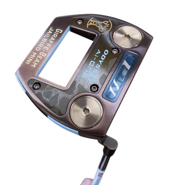 【中古】 オデッセイ Ai-ONE GIRAFFE-BEAM JAILBIRD MINI 32インチ パター PT STROKE LAB 90 スチール (フレックスその他) メンズ 男性用 右利き 右用 Cランク ゴルフクラブ