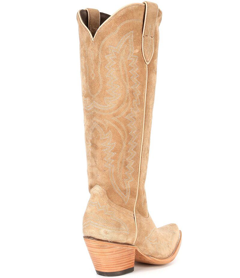 アリアト レディース シューズ ブーツ・レインブーツ トール スエード ブーツ Ariat Casanova Tall Suede Western Boots Truly Taupe トープ