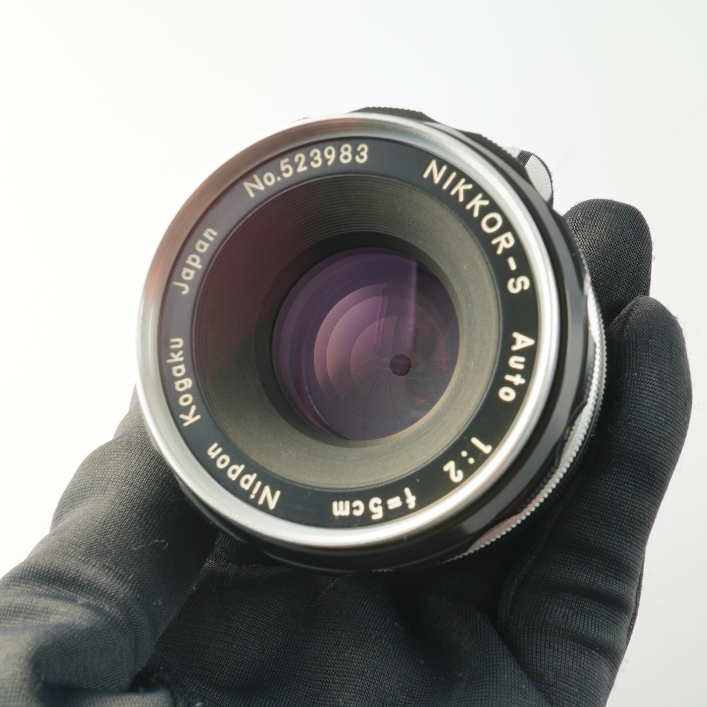 Nippon Kogaku 50mm 単焦点レンズ Nikon ニコン 非Ai Nippon Kogaku NIKKOR-S Auto 5cm 50mm F/2 PAT