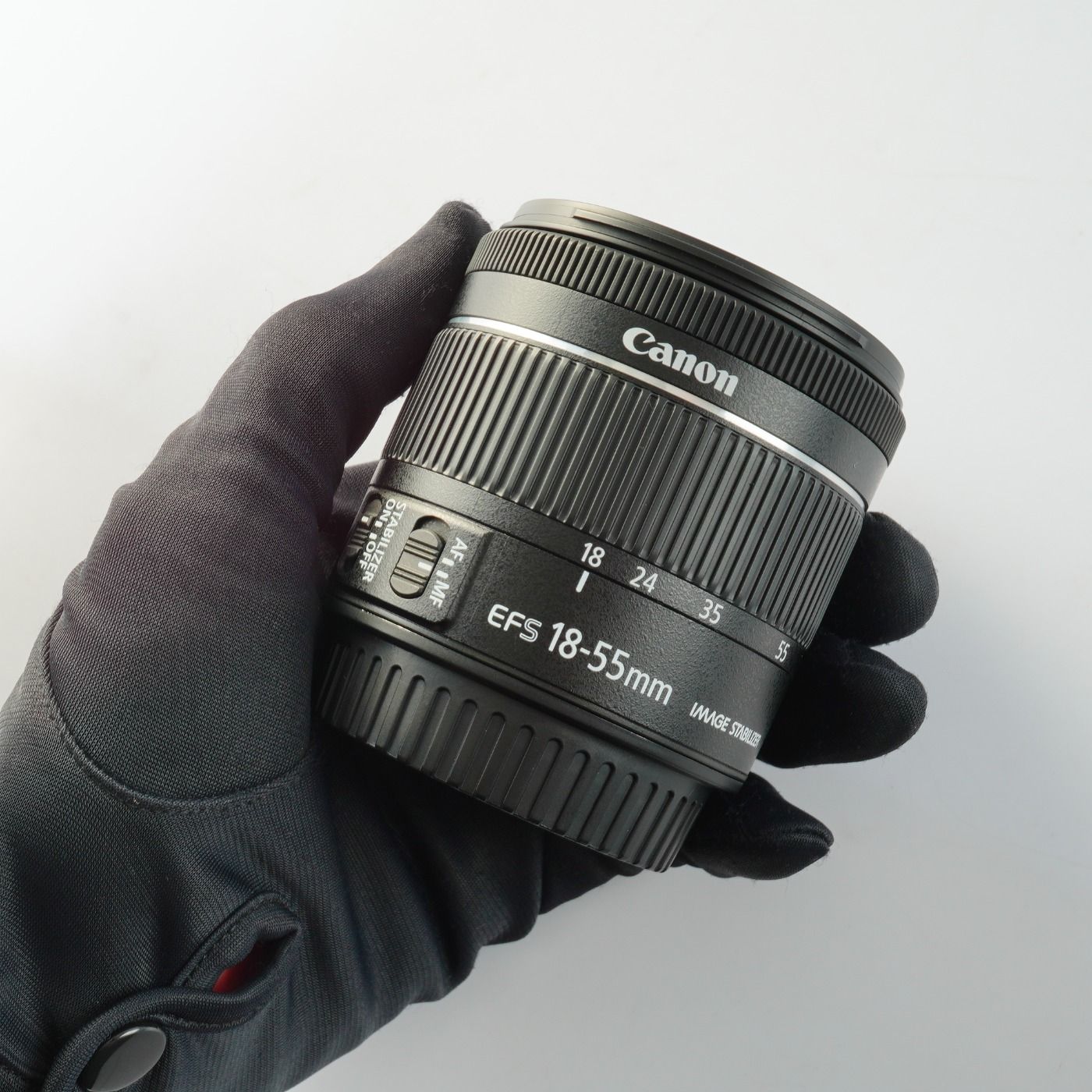 Canon キヤノン EF-S 18-55mm F/4-5.6 IS STM ズームレンズ - メルカリ