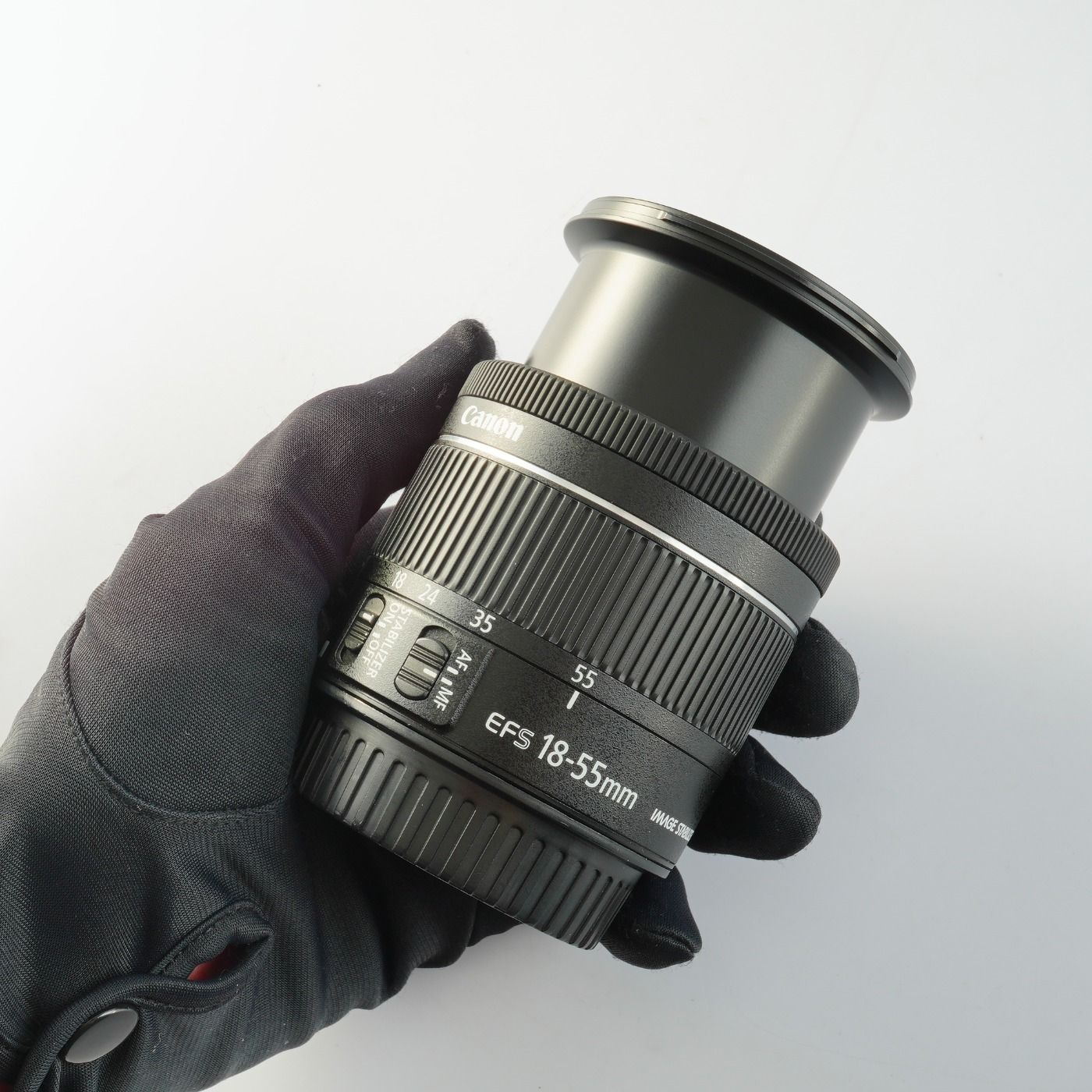 キヤノン キャノン Canon レンズ EF-S18-55mm F3.5-5.6 IS STM 美品
