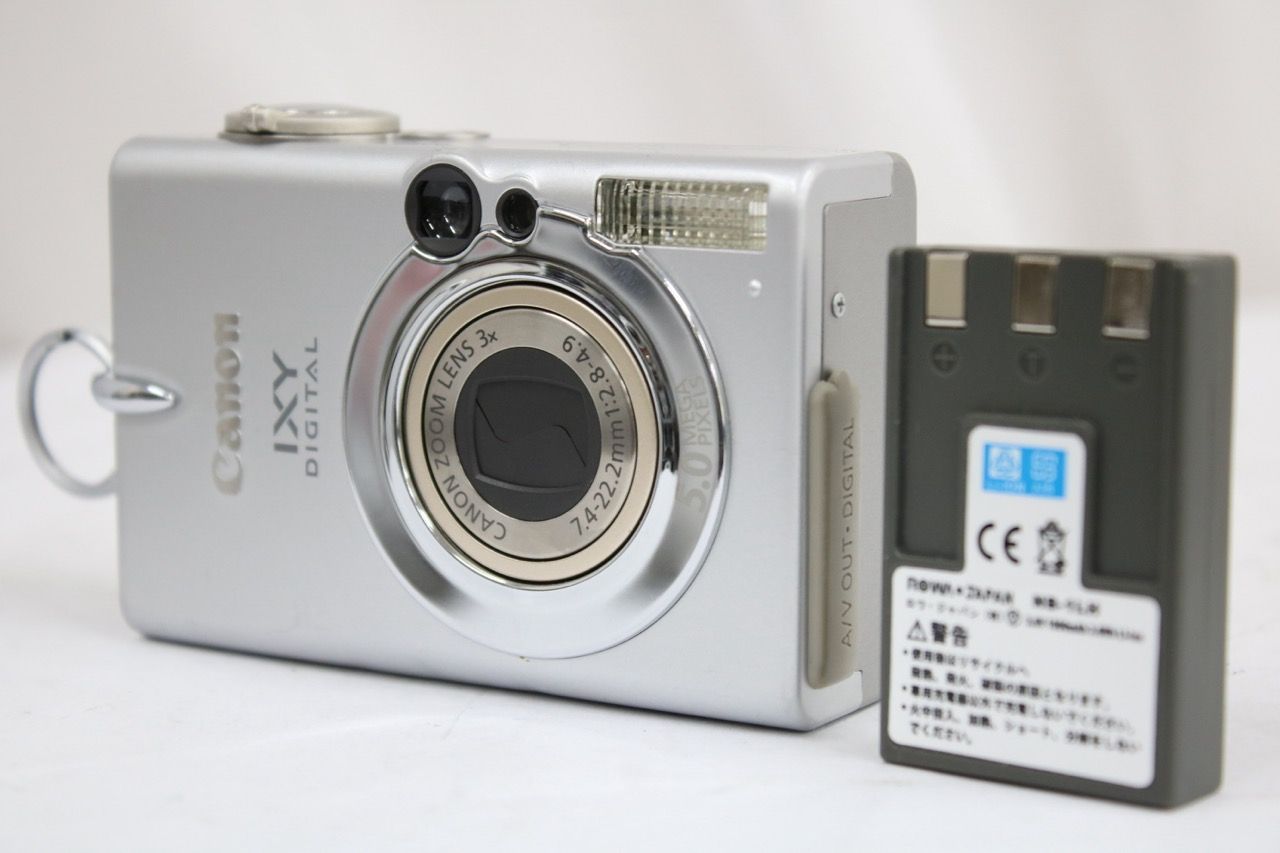 【返品保証】 キャノン Canon IXY DIGITAL 500 3x バッテリー付き コンパクトデジタルカメラ e14126