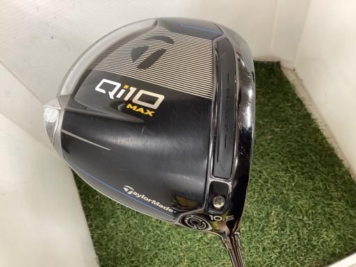 【中古】 テーラーメイド Qi10 MAX 10.5° ドライバー DR Diamana BLUE TM50(Qi10 DR) (フレックスS) メンズ 男性用 右利き 右用 Cランク ゴルフクラブ