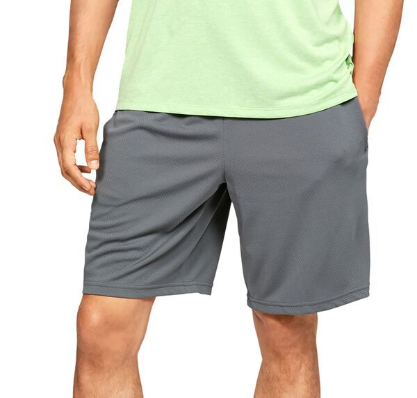 アンダーアーマー メンズ ボトムス ハーフパンツ・ショーツ メッシュ ショートパンツ Under Armour Mens Tech Mesh 9 Shorts Pitch GrayBlack ブラック