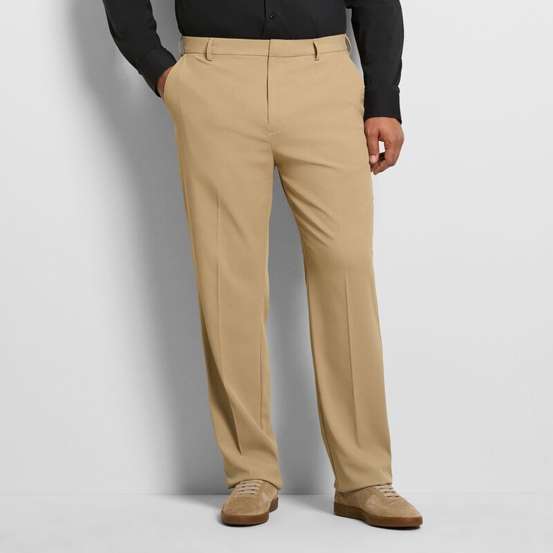 ヴァンハウセン メンズ ボトムス カジュアルパンツ ストレートール Big Tall Van Heusen Everyday Defense Straight Leg Pants Cedarwood