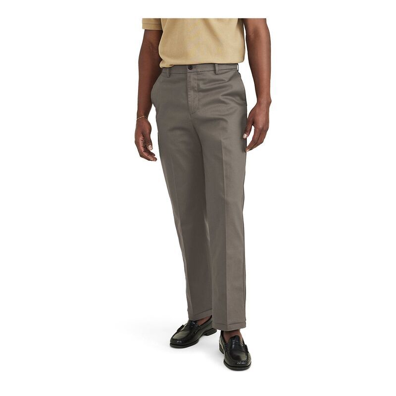 ドッカーズ メンズ ボトムス カジュアルパンツ トール Big Tall Dockersignature StraightFit Stain Defender Pants Dark Pebble