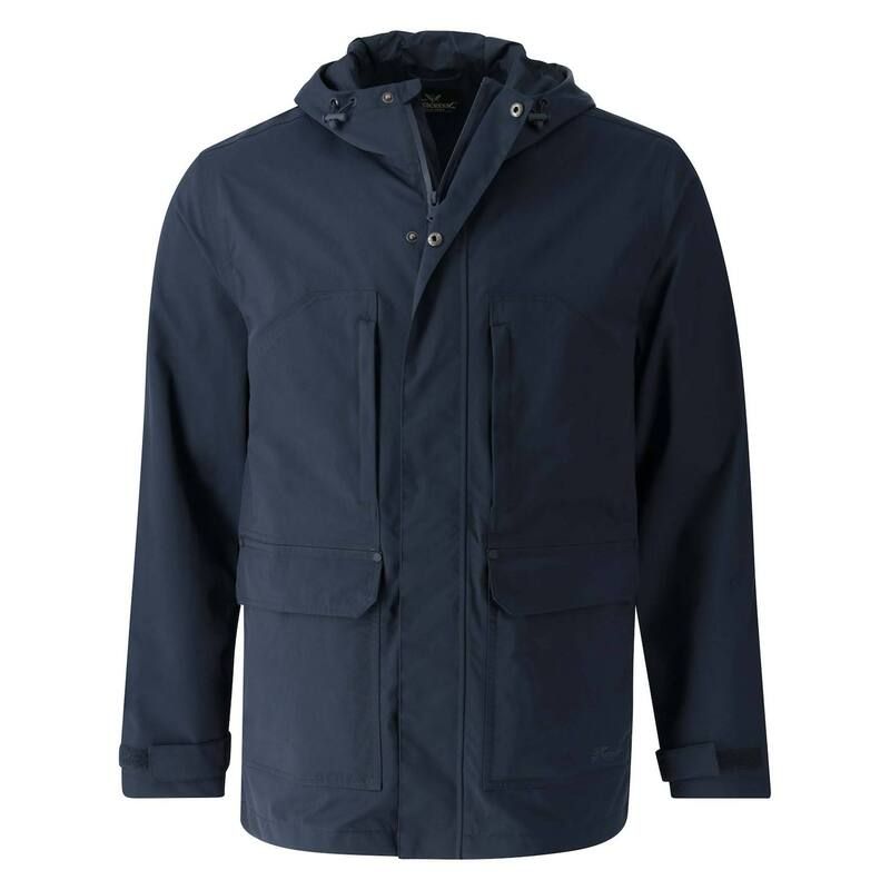 ソログッド メンズ アウター ジャケット・ブルゾン Thorogood Mens Waterproof Rain Jacket withoodark Sapphire サファイア