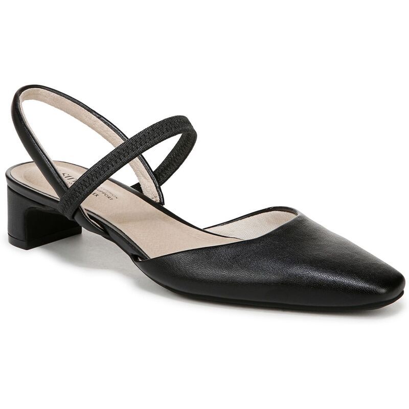 ライフストライド レディース シューズ パンプス LifeStride Lainey Womenslingback Pumps Black Faux ブラック