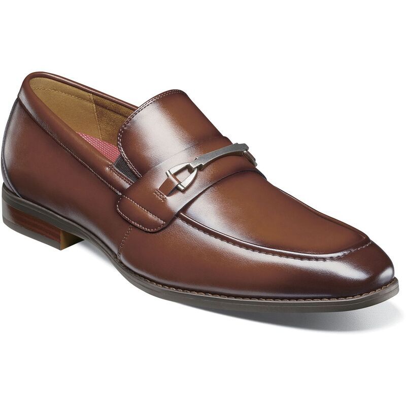 ステイシーアダムス メンズ シューズ スリッポン・ローファー Stacy Adams Novak Mens Loafers Cognac