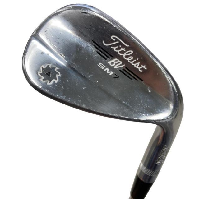 【中古】 タイトリスト VOKEY SPIN MILLED SM7 ツアークロム 50°/12°F ウェッジ WG NS PRO MODUS3 TOUR120 (フレックスS) メンズ 男性用 右利き 右用 Cランク ゴルフクラブ