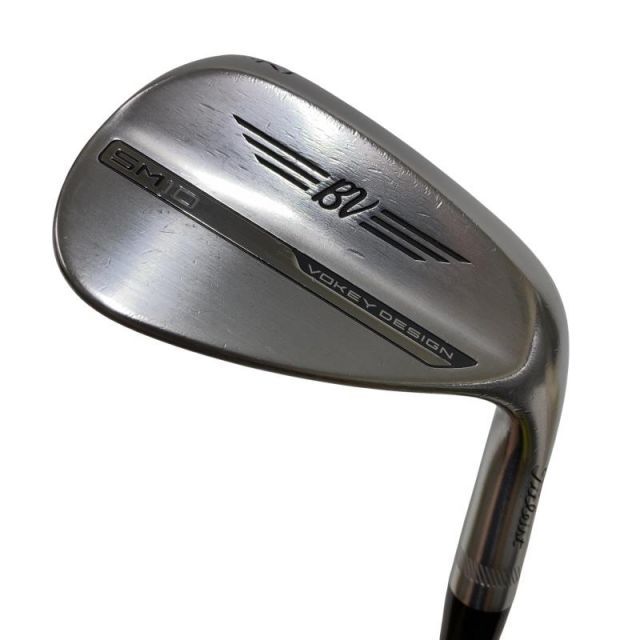 【中古】 タイトリスト VOKEY SPIN MILLED SM10 ツアークロム 52°/08°F ウェッジ WG BV 105 (フレックスその他) メンズ 男性用 右利き 右用 Cランク ゴルフクラブ