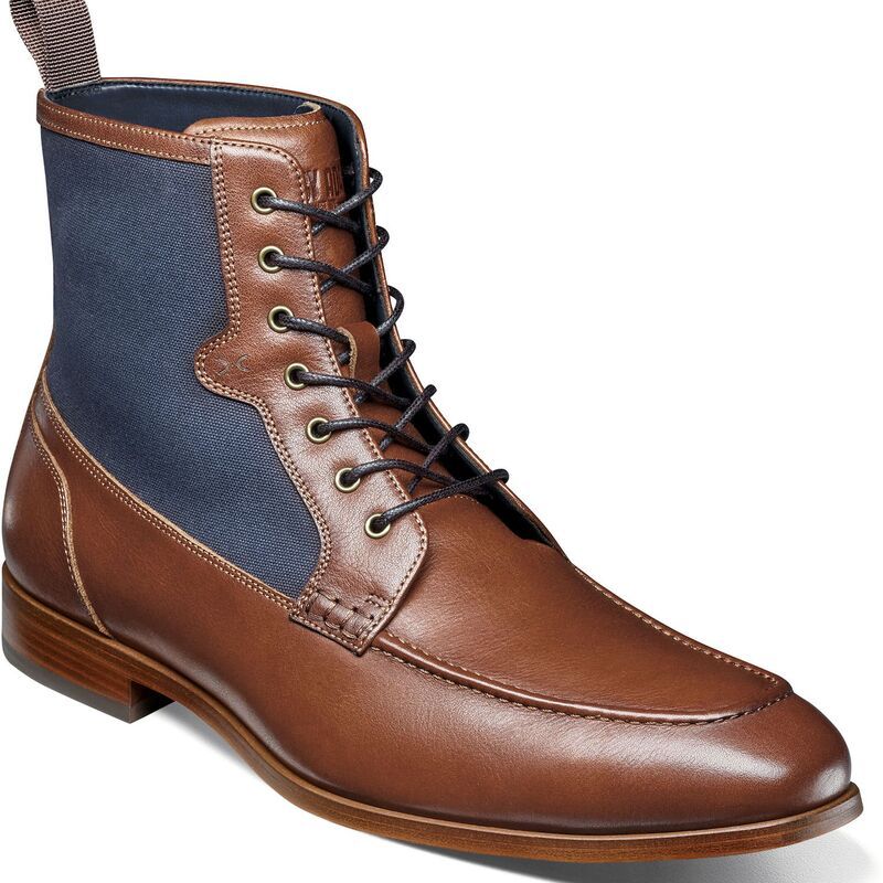 ステイシーアダムス メンズ シューズ ブーツ・レインブーツ レース Stacy Adams Brumley Mens Moc Toe LaceUp Boots Tan Multi タン