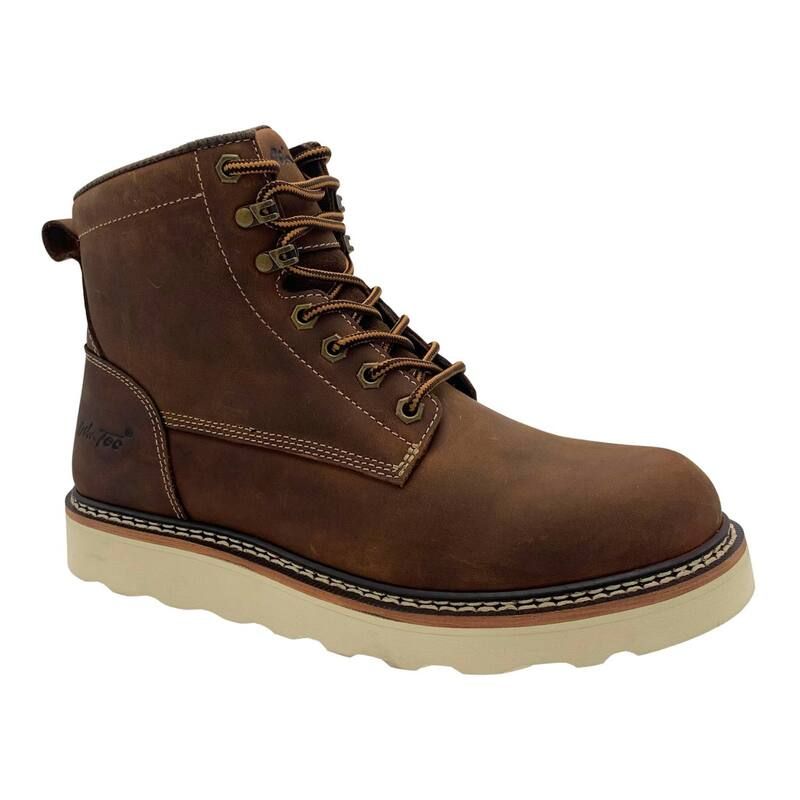 アドテック メンズ シューズ ブーツ・レインブーツ レザー AdTec Meadow Mens Leather Work Boots Brown ブラウン