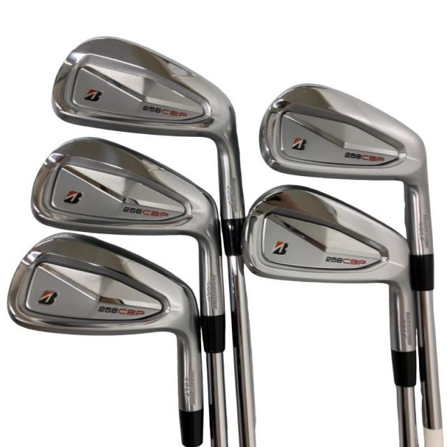【中古】 ブリヂストン BRIDGESTONE 258CBP 6S アイアンセット IR 純正特注シャフト (フレックスS) メンズ 男性用 右利き 右用 Cランク ゴルフクラブ