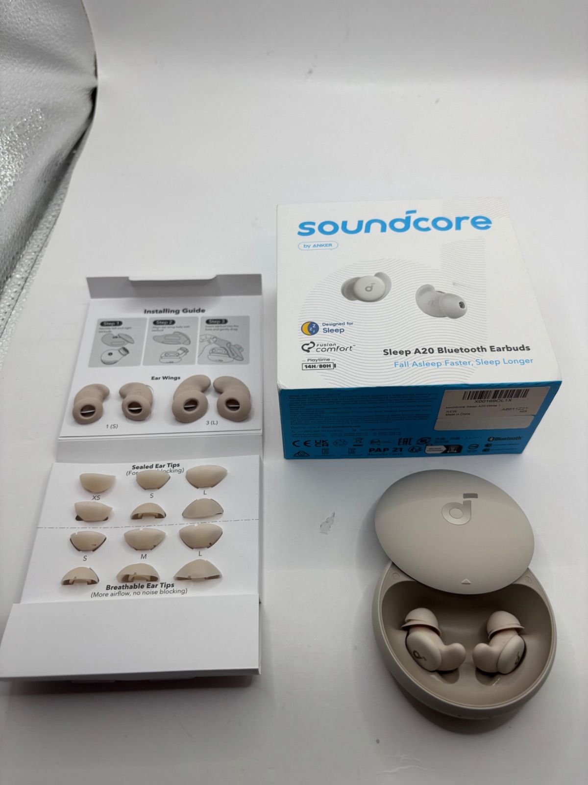 Anker Soundcore Sleep A20 ワイヤレスイヤホン - メルカリ