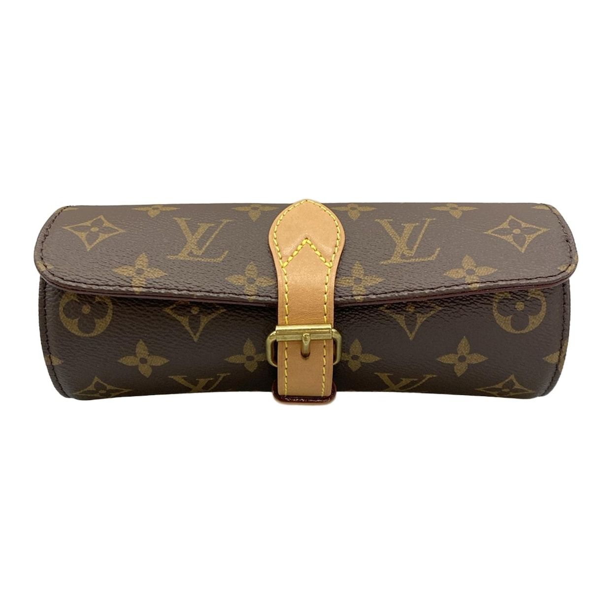 LOUIS VUITTON(ルイヴィトン) 小物入れ モノグラム美品 エテュイ・3 モントル M47530 腕時計ケース