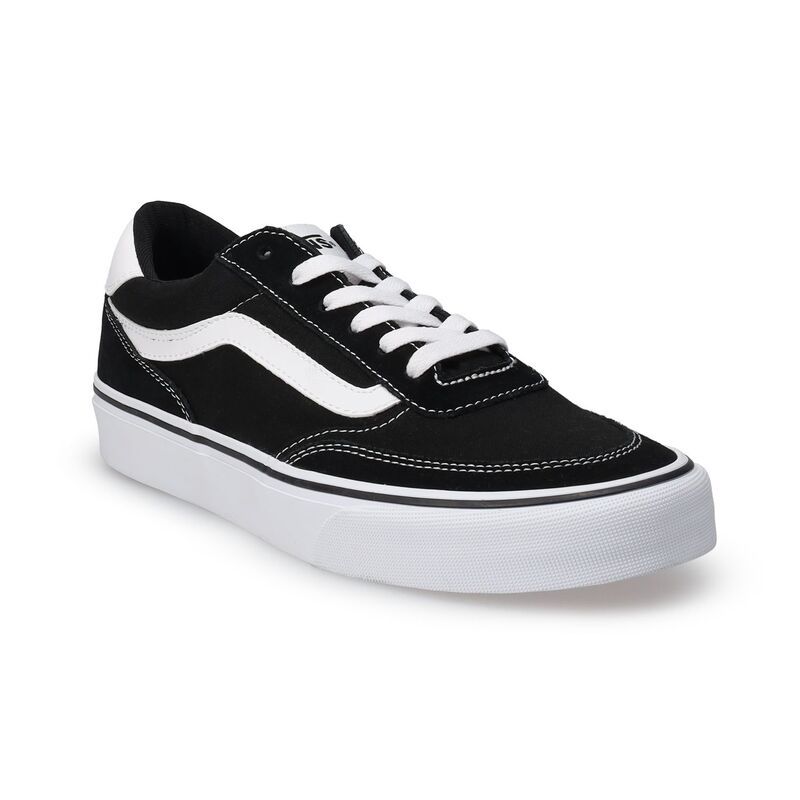 バンズ メンズ シューズ スニーカー Vans Brooklyn LS Menshoes Black White ホワイト