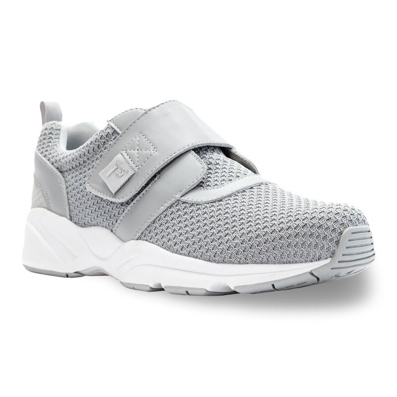 プロペット メンズ シューズ スニーカー Propet Stability X Strap Mensneakers Light Gray グレー