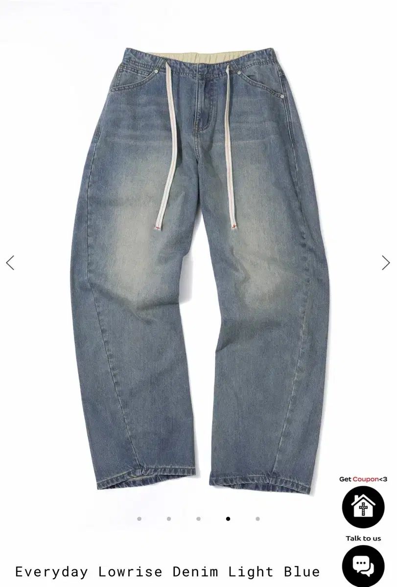 スカルプター Everyday Lowrise Denim Light Blue｜詳細画像