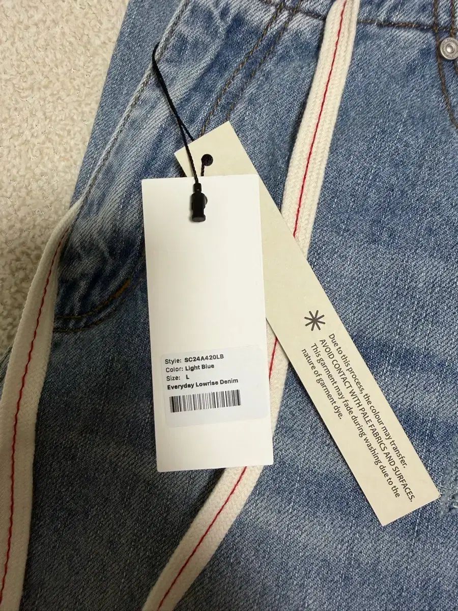 スカルプター Everyday Lowrise Denim Light Blue｜詳細画像