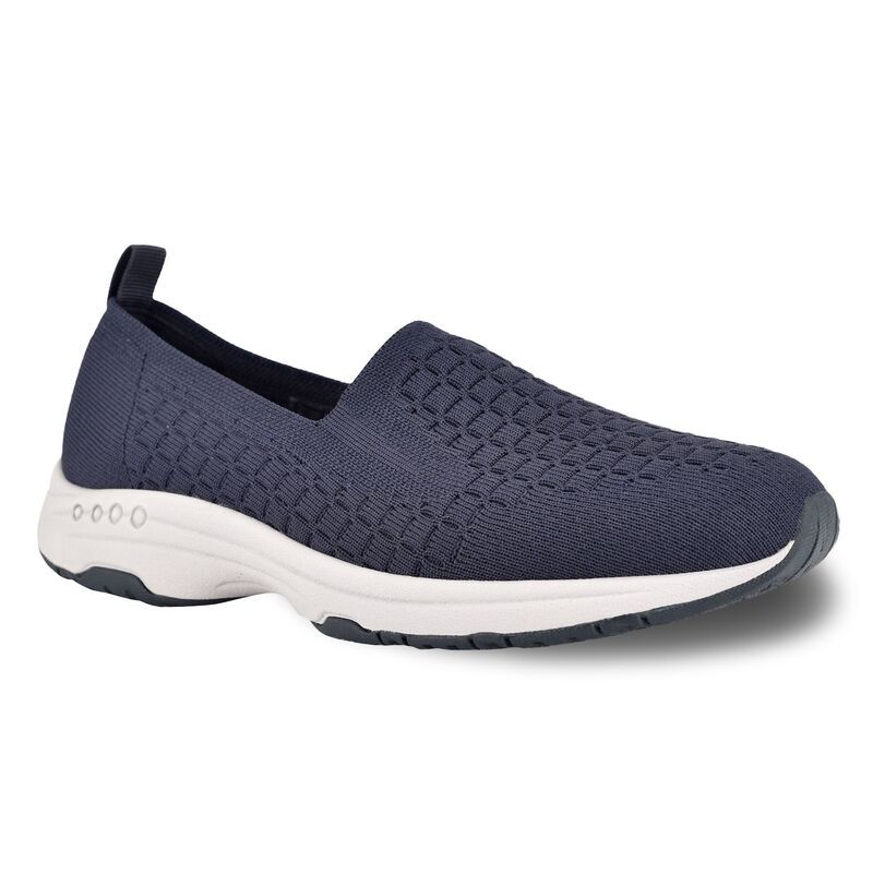 イージースピリット レディース シューズ スニーカー ニット Easy Spiritech Womens Knit SlipOn Shoes Navy ネイビー