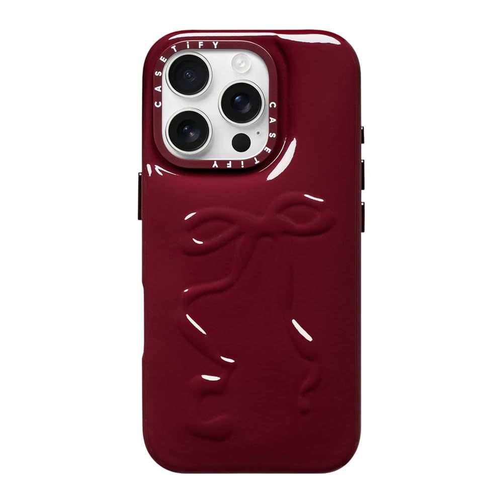 CASETiFY ピロー iPhone 16 Pro Max ケース - ルビー レッド