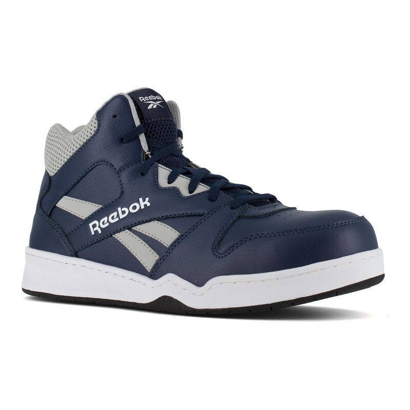 リーボック メンズ シューズ スニーカー Reebok Work Club MEMT Mens Composite Toe High Top Sneakers Navy ネイビー