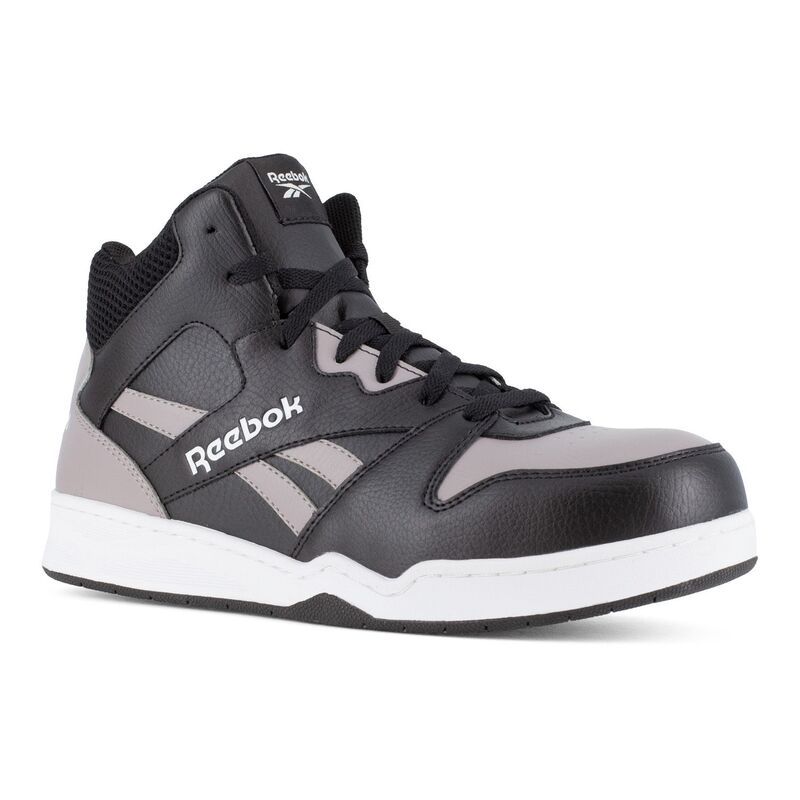 リーボック メンズ シューズ スニーカー Reebok Work BB4500 Mens ESD Rated Composite Toe High Top Sneakers Gray グレー